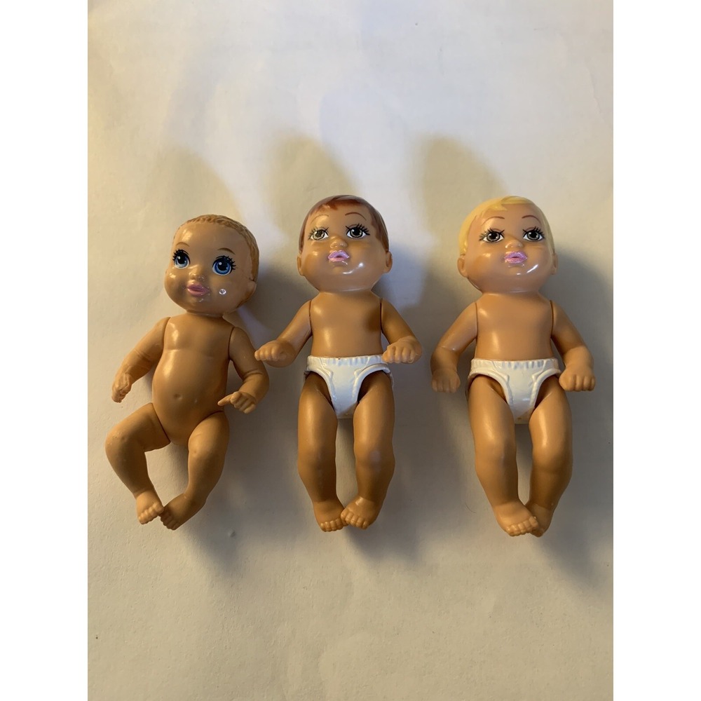 Krissy Chrissy Nikki Barbie Size Baby Lot Of‎ 3 Babies